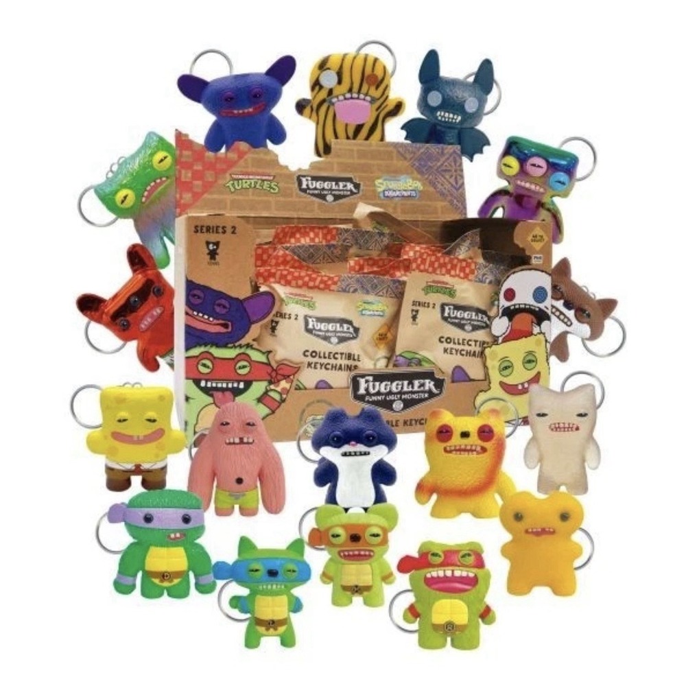 Fuggler Random Keychain Funny Ugly Monster Key Ring Chain Mini